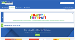Desktop Screenshot of forum.webketoan.vn